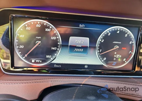 2016 Mercedes-Benz S 550 из США, поврежденный, VIN WDDUG8CB2GA207279